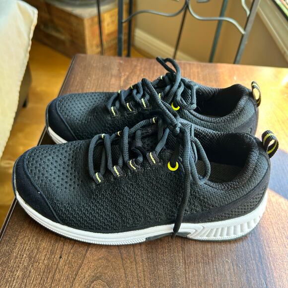 Orthofeet Coral 981 Black Knit Sneakers Women's Size 6 - Picture 3 of 11